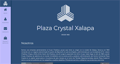 Desktop Screenshot of plazacrystal.com.mx